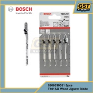 Bosch T 101 AO Clean for Wood Jigsaw Blade 5pcs - 2608630031