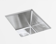 ZUHNE Undermount Bar Prep Island Laundry or Dry Kitchen Sink 16-Gauge Stainless Steel Modena Small Bar Sink Series