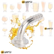 WENNEYU Beer Line Connector Kit, Hex Nut Barb Connector Keg Coupler Fitting, Durable Home Brewing Ac