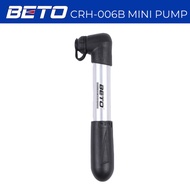 🔥Ready Stock🔥Cycling BETO CRH-006B Bicycle Mini Air Pump Tyre Inflator Schrader Presta Valve Portabl
