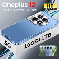 สมาร์ทโฟน Android OnePlus 12 หน้าจอใหญ่เจาะรูจริง 16+1T Meike Duo