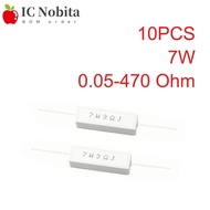 7W Ceramic Cement Resistor Resistance 0.1 0.05 0.22 0.33 0.47 0.5 1 2.7 3.3 3.9 4 5.1 5.6 6.8 8 10 4