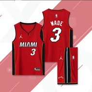 3 Butler Sportswear Wade Heat No. 22 Customized Jersey James Suit Basketball Uniform Breathable Men 