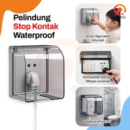 NANVAN NVN-HMLV36 Waterproof Socket Cover Box - Bathroom Plug Protector Kitchen/