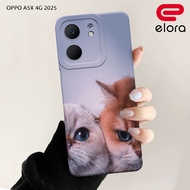Oppo A5X 4G 2025 Case - Elloraa.id - Oppo A5X 4G Case - Cats Case Motif - Mobile Phone Protector - O