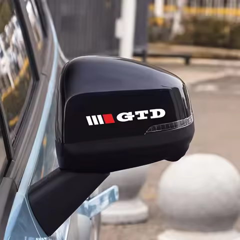 GTD Wiper Vinyl Stickers, Waterproof Exterior Decals for Golf GTD