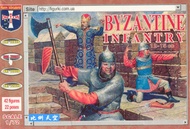 Orion 72027 Byzantine Infantry 12-15th Century 1/72 (Including King)