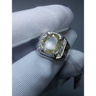 CINCIN PERAK PERMATA JARUM EMAS ASLI