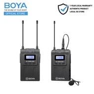 BOYA BY-WM8 Pro K1 / K2  UHF Dual-Channel Condenser Wireless Microphone for Mobile and Camera , for Streaming Youtube Vlog