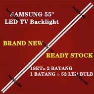 NEW 2PCS LED UN55RU8000F UN55RU8000 UN55RU800DF UN55RU800D UN55RU800DFXZA QE55Q60RAT LH55QBREBGCXZ Q
