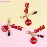 MOCHO1 Coke Bottle Keychains Resin Gift Cartoon Coke Bottle Cool And Refreshing Bag Trinket Key Chai