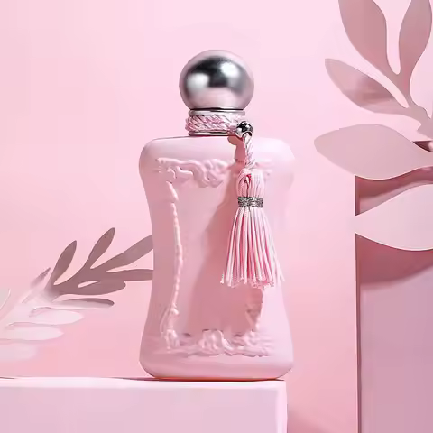 Delina perfume Elegant pink tassel bottle, delicate female fragrance, suitable for daily wear