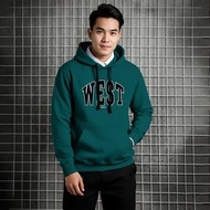 West Men's Hoodie Men's Hoodie Jacket Fleece Material Men's Distro Hoodie Sweater Men's Jumper - A5G