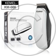 KEMEI KM-666/ Portable Electric Hair Clipper Mini Hair Trimmer Cutting Machine Men Beard - CO