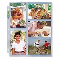 Ultra Pro 5p 3x5 Photo Page A4 3R 8.89x13.335cm Photo Album Card Sleeve