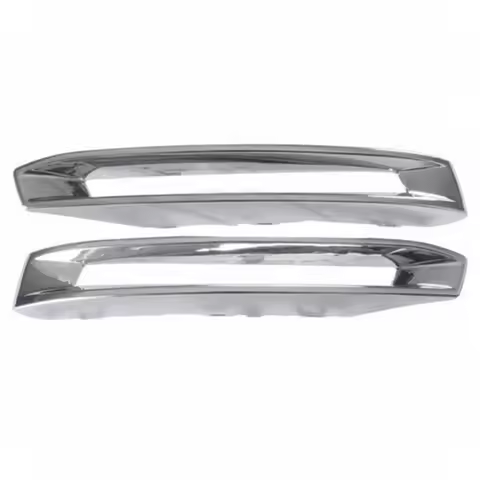 2Pcs Car Exterior Chrome Fog Lights Trim Molding A1668851774 A1668851874 for Mercedes-Benz X166 GL50
