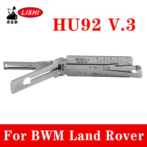 Original Packing HU92 V.3 Lishi 2-in-1 Pick/Decoder for BMW/Mini/Rover Locksmits tool