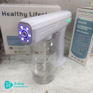 【ORIGINAL】800ML Wireless Blue Light Nano Spray Gun Disinfectant Machine Sanitizer Spray Gun 便携式USB消毒