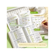 weekly planner planner 2026 Annual schedule, this schedule, notebook, daily plan, this week's effici