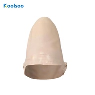 [Koolsoo] Cosplay Costume Hood | Pointed, Latex Hood, Halloween, Bald Cap, for Carnival