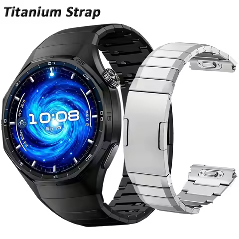 No Gaps Luxury Titanium Strap for Huawei Watch GT 6 Pro 46mm Men WatchBand Bracelet for Huawei GT6 P