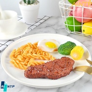 AINTP Simulation Steak Model, Pretend Play Western Food Simulation Kitchen Toy, Good-looking Simulat