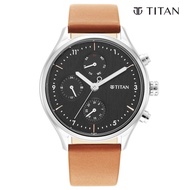 Titan Neo Silver Dial Multi Leather Strap watch for Men