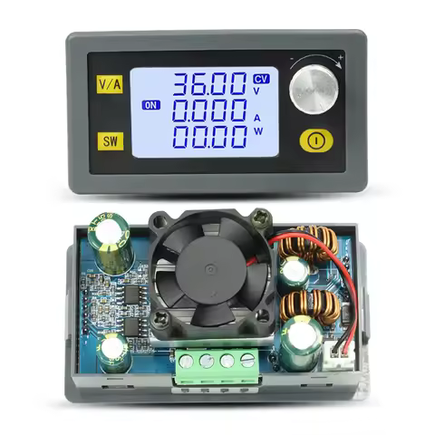 XY-SK80H Digital Control DC Buck Boost Converter Adjustable with LCD Display DC6-36V Step Up Down Re