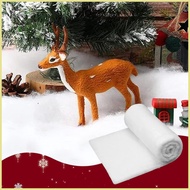 Snow Blanket 2.9 x 8.2 ft Snow Sheets for Decorating 2X Aesthetic Backdrop Rug Filled with Artificia