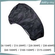 [dolity] Outboard Motor Cover Outboard Boat Engine Cover Tear Resistant Heavy Duty Adjustable Engine Hood Covers, Boats Accessories