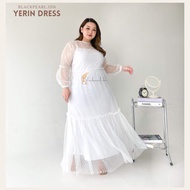 Jumbo Big Size Premium Tile Brukat Party Dress | YERIN Pre-wedding Braidsmaid Jumbo Dress LD 110 - 1
