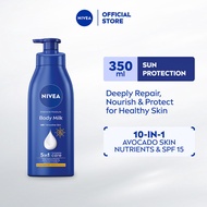 NIVEA Body Intensive Moisture Body Milk SPF15 350ml / Suncare / Body Lotion / Hand Cream / Superfood
