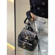 Chanel Backpack Calfskin Cross-body Shoulder Bag Portable Handbag FEPE