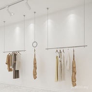 Clothing Store Hanging Hanger Ceiling Steel Wire Rope Stainless Steel Hanger Display Rack Display Ra
