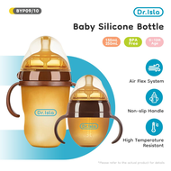 Dr.Isla Bayi botol susu 150ml / 250ml Botol Bayi PPSU Silicon Anti Bakteri Dot Baby Dengan Pegangan 