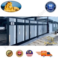 AUTOGATE 1.5 SERIES Fully Aluminum Trackless Folding Gate /Installation team in whole🇲🇾全马安装