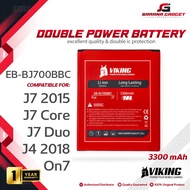 Baterai VIKING Double Power Samsung Galaxy J7 2015 J7 Core J701 Duo J4 J400 2018 On7 J700 J700F J720