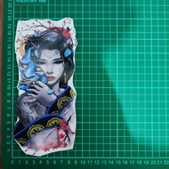 Graphtec decal sticker (geisha 4)