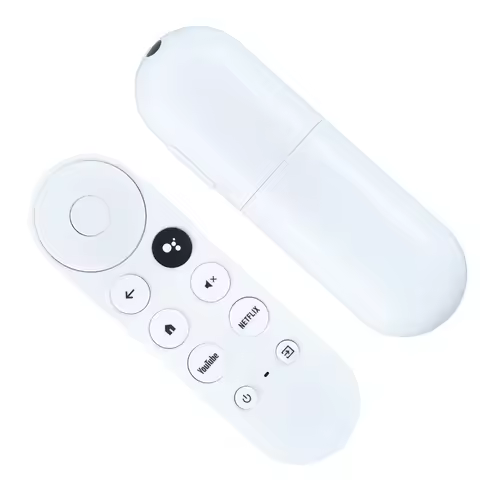 For 2020 Google TV Chromecast 4K Snow G9N9N Voice Remote Accessory Replacement (Remote Control Only)