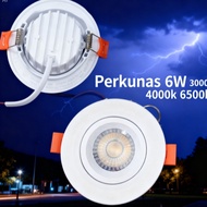 PERKUNAS 6W LED COB EYE BALL Downlight Round Recessed Ceiling Light Lampu Siling Tanam Jimat