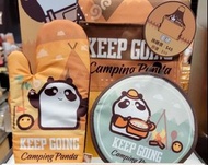 「可散買，$18-30」奇華餅家 Camping Panda 圍裙 隔熱手套 隔熱棉墊 熊貓露營 防水防油圍裙 有口袋 易清洗 煮食圍裙 烹飪圍裙 Waterproof and oilproof ap