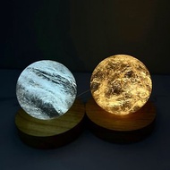 【客製化禮物】月球白水晶燈 | 水晶球 | 水晶擺件 |
