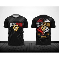 TAU GAMMA PHI 57th Anniversary Triple Spiral Sublimation T-shirt unisex comfortable and breathable