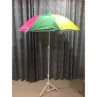 Vendor Umbrella 32 Inches Black Uv Color Switch
