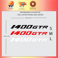 Kawasaki 1400 GTR Sticker Reflective racing motogp stiker superbike ZG1400 xz14 motor waterproof Vinyl Decal