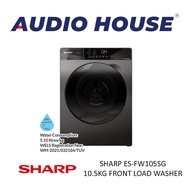 SHARP ES-FW105SG 10.5KG FRONT LOAD WASHER ***2 YEARS WARRANTY BY SHARP***