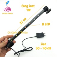 Multi-colored T4-30LED LED light for aquarium size 30 - 40 cm