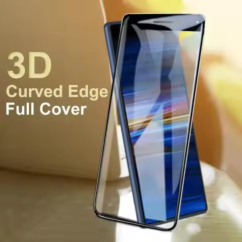 3D Curved Full Cover Screen Protector For Sony Xperia 10 5 1 III II XZ4 XZ3 XZ2 XZ1 Compact XZ Premi