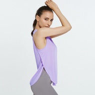 45-70kg Women Soft Quick Dry  Workout  Yoga Tank Tops Sleeveless Loose Fitness Running Gym Shirts
