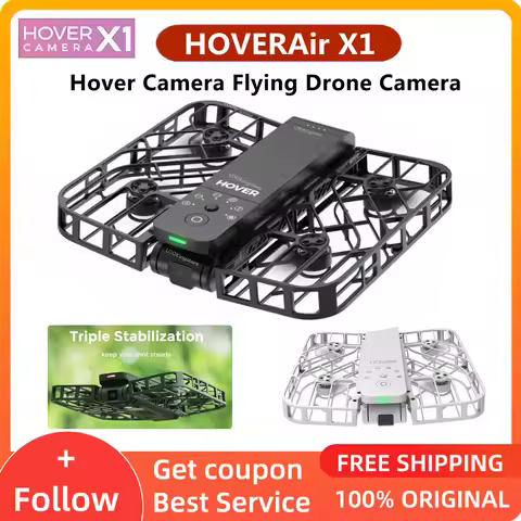 Hover Camera Drones HOVER Air X1 Ultra-Light Foldable Unlock Advanced Shots Flying Drone Sport Camer